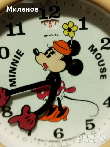 Стар механичен будилник, настолен часовник, снимка 5 - Антикварни и старинни предмети - 53002895