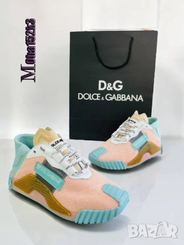 дамски маратонки от естествена кожа Dolce&Gabbana , снимка 4 - Маратонки - 50761498
