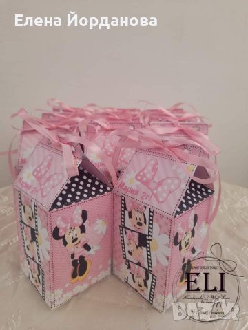 Подаръчни кутийки с Мини Маус , снимка 2 - Декорация - 44363580