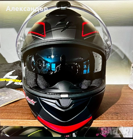 Каска Scorpion Exo 1400 Air, снимка 2 - Аксесоари и консумативи - 53221744
