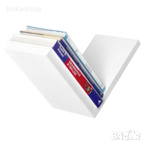 Етажерка за книги/бяла етажерка за книги/стенна етажерка