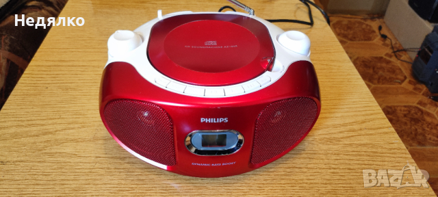 Мини Аудиосистема Philips AZ-105R-12/CD/Tuner/AUX