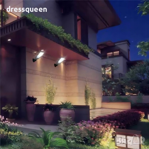 117COB СОЛАРНА ЛАМПА ЗА СТЕНА ВЪНШНА СЪС СЕНЗОР ЗА ДВИЖЕНИЕ, снимка 6 - Соларни лампи - 44566600