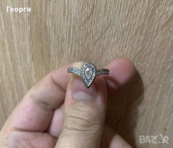 Messika пръстен с мойсанити , снимка 1