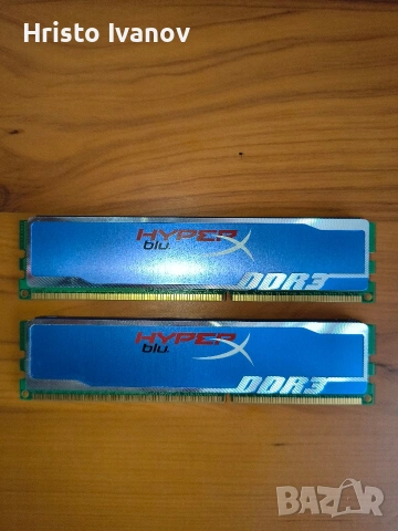 Ram памет Kingston DDR 3 2x2 GB, снимка 2 - RAM памет - 54309660