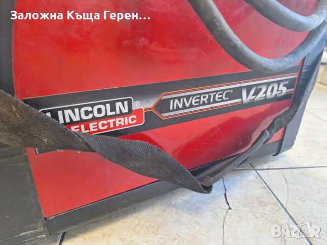 Електрожен Lincoln invertec V205-S 2V, снимка 4 - Други инструменти - 51819990