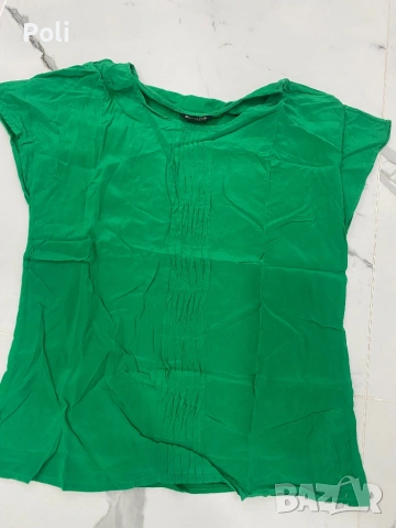 Копринена тениска Massimo Dutti