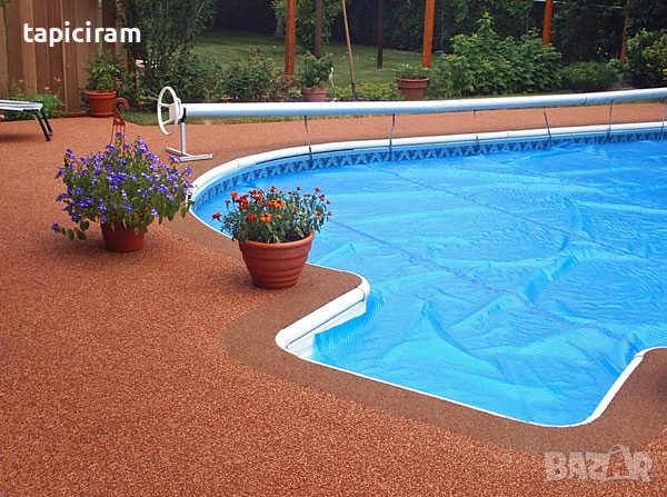 Покривала по поръчка за басейни, градински мебели