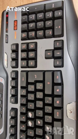 РЯДКА РЕТРО Геймърска клавиатура Logitech G15 | Y-UW92 | Син LCD, снимка 9 - Клавиатури и мишки - 54218832