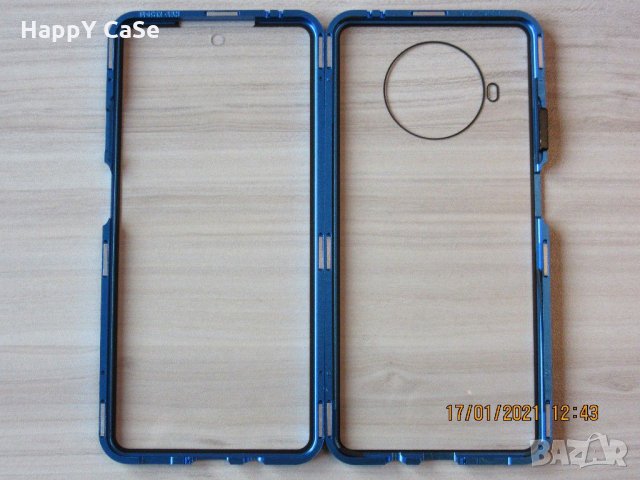 Двоен 360 магнитен кейс калъф за Xiaomi Mi 10 / 10T / Pro / Lite, снимка 10 - Калъфи, кейсове - 31455088