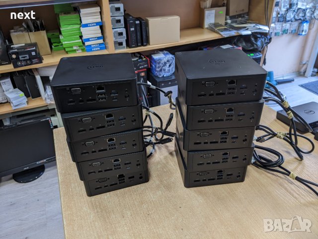 Докинг станция Dell Thunderbolt Dock TB16 K16A (4К, 5К) + зарядно 130W, снимка 9 - Лаптоп аксесоари - 36455968