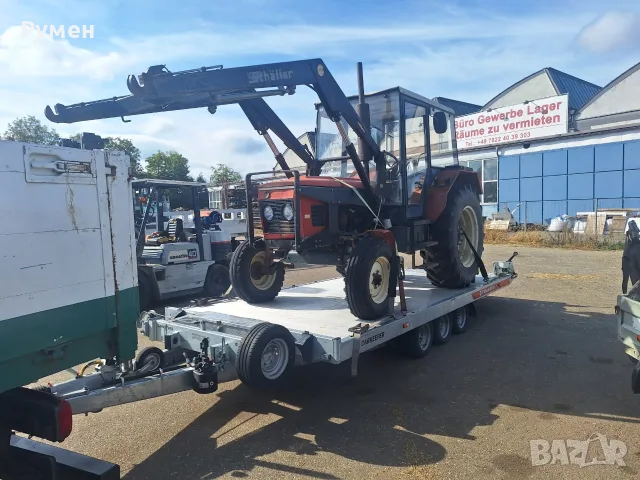 zetor 6011 с челен товарач