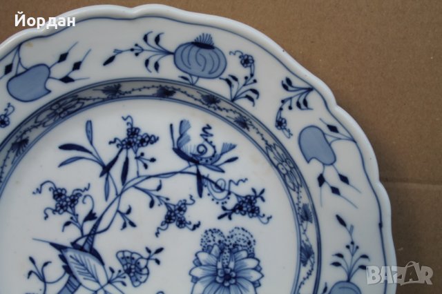 Немска чиния порцелан ''Meissen'', снимка 6 - Колекции - 42755983