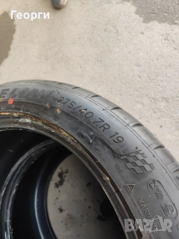 2бр.летни гуми 275/40/19 Michelin, снимка 7 - Гуми и джанти - 54029383