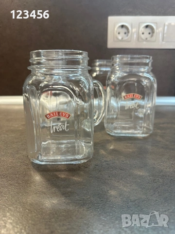 Чаши/ буркани Бейлис/Baileys, снимка 5 - Чаши - 53914624