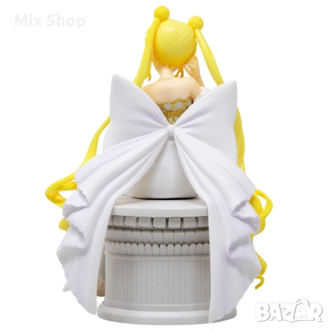 Нова Sailor Moon Eternal Ichibansho PVC статуя Princess Serenity Princess Collection 13 cm, снимка 2 - Колекции - 53884162