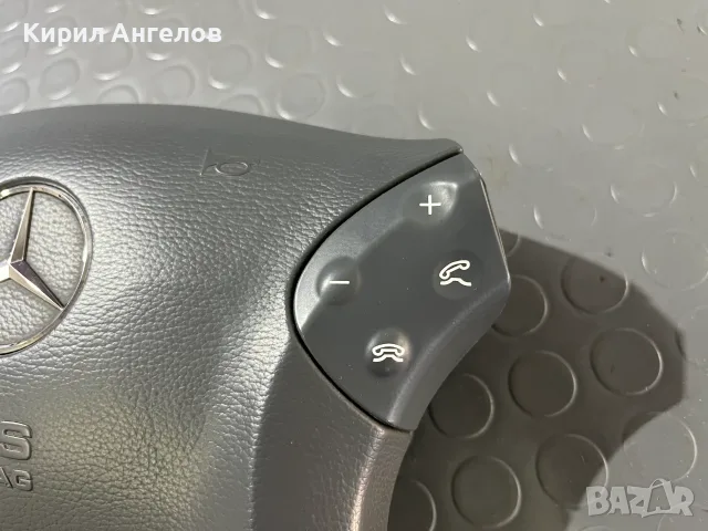 Аербега на волана за Mercedes C-class W203 преди фейс (сив), снимка 5 - Части - 56056868
