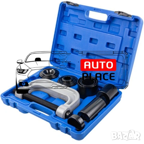 Скоба и втулки за монтаж и демонтаж на лагери и шарнири 10 части Forsage, снимка 2 - Други инструменти - 54074803