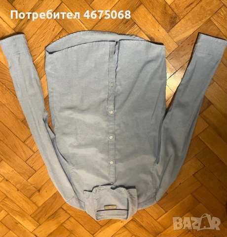 Синя детска риза , снимка 2 - Детски ризи - 52966161