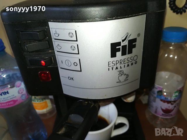 FIF COFFE-MADE IN ITALY-КАФЕМАШИНА, снимка 9 - Кафемашини - 29743213