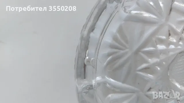 Кристален пепелник, снимка 6 - Аксесоари за кухня - 50080809