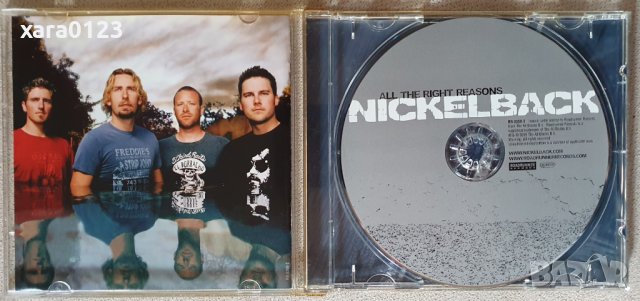 Nickelback – All The Right Reasons, снимка 3 - CD дискове - 44309932