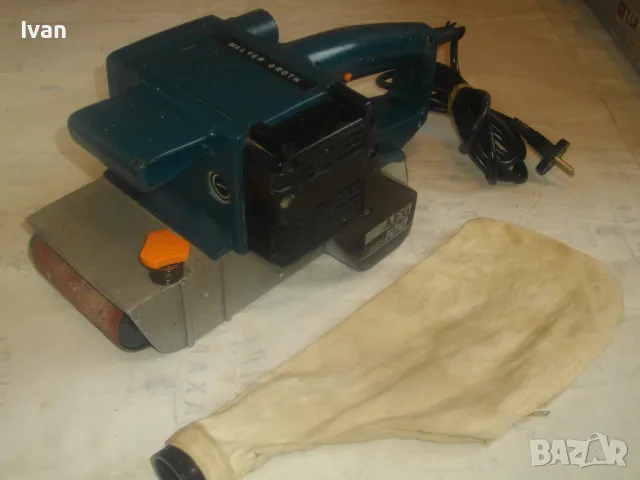 1010 ВАТА ПРОФЕСИОНАЛЕН НЕМСКИ ЕЛЕКТРИЧЕСКИ ШЛАЙФ ГОЛЯМ 350м/мин 5,2кг AEG HBS100, снимка 11 - Други инструменти - 48012435