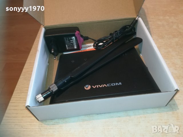 МТЕЛ-А1//Huawei b-310s-22-рутер за сим карта с 2 антени 1003210846, снимка 2 - Рутери - 32102581