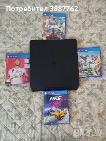 Play station 4slim 500GB, снимка 8 - PlayStation конзоли - 56118068