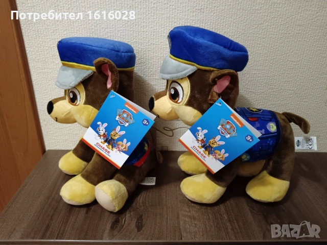Плюшени играчки на Пес Патрул. Чейс,Маршал и Скай., снимка 12 - Плюшени играчки - 49970738