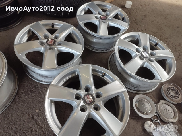Алуминиеви джанти 15 Seat leon vw skoda audi