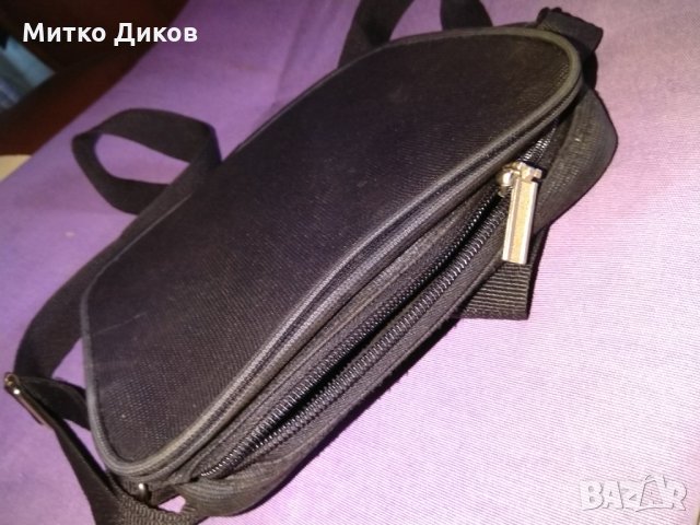 Чанта за през рамо промазан плат 18х15х5, снимка 5 - Чанти - 30129935