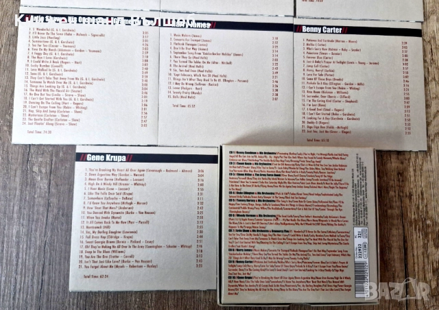 Компакт Дискове - Класика - Джаз: The Big Band Era - 10 CD SET - CD BOX, снимка 7 - CD дискове - 52383201