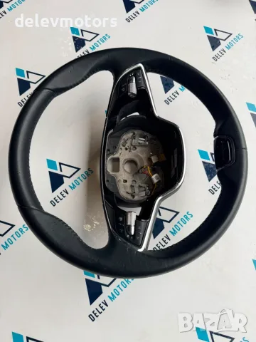 5E3419093AJ волан кожен мултифункционален с подгрев от Skoda Octavia 4 1.5TSI, двигател DXDB/DXDE, снимка 3 - Части - 55886298