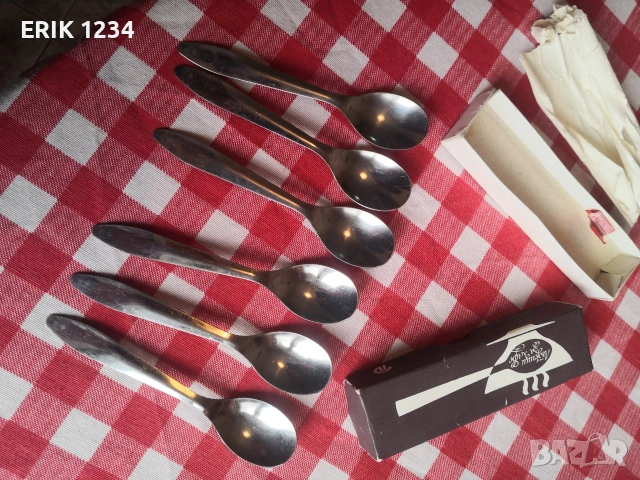 лъжици за кафе и чай, снимка 2 - Прибори за хранене, готвене и сервиране - 44792694