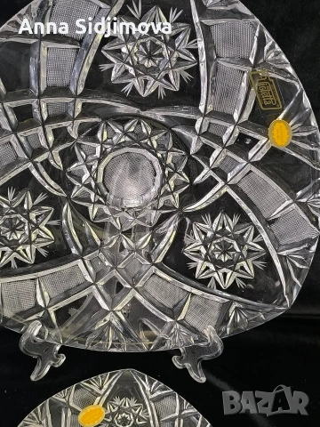 Кристален комплект , снимка 2 - Сервизи - 53294186