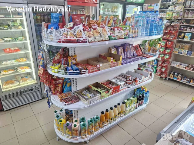 Островен стелаж за магазин