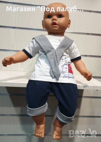 Ново бебешко моряшко комплектче, снимка 3 - Комплекти за бебе - 30325761