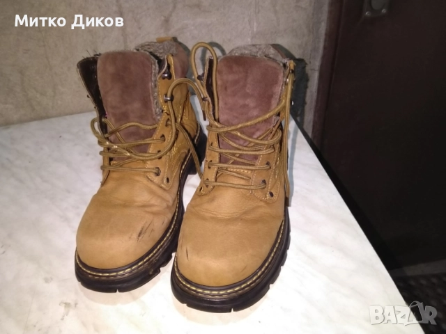 Булдозер мъжки зимни топли боти №45, снимка 2 - Мъжки боти - 51721942