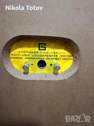 Продават се английски тонколони GOODMANS HIGH FIDELITY. , снимка 6 - Тонколони - 53968309