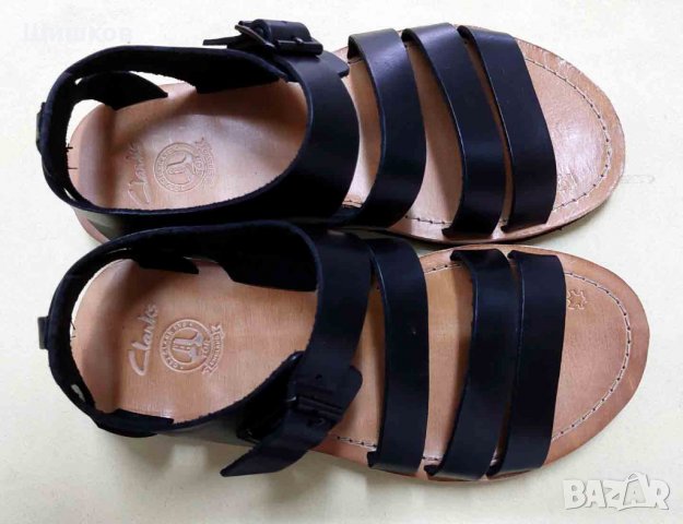 "Кларк"  № 42 и 41   -4 модела нови,естествена кожа и велур, сандали , снимка 12 - Ежедневни обувки - 15695257