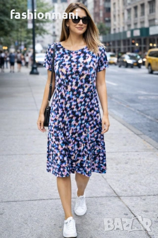 Разкроени рокли 16 модела - код 1230, снимка 10 - Рокли - 50378144