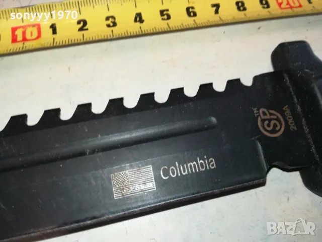 columbia usa saber-нож с перки зъбци 1403251652, снимка 2 - Ножове - 49495509