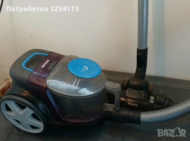 Прахосмукачка PHILIPS, снимка 3 - Прахосмукачки - 53172353