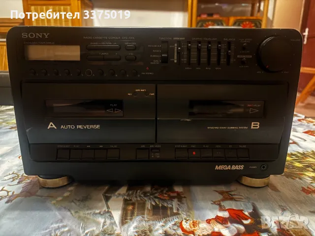 Касетофон Сони без колони, снимка 3 - Тонколони - 47379487