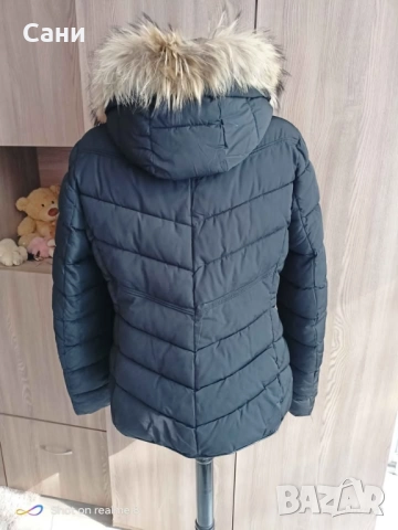 Яке с естетвен пух, снимка 3 - Якета - 47911062