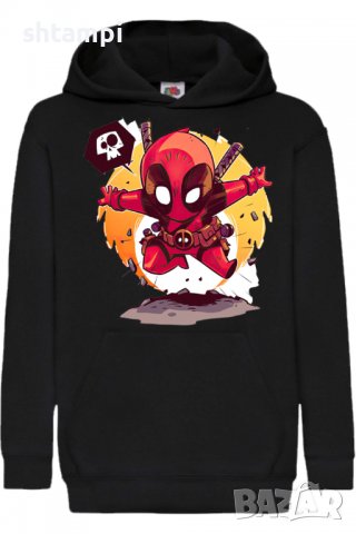 Детски Суитчър/Суитшърт Marvel Deadpool 1,Игра,Подарък,Изненада,Забавление,Рожден Ден