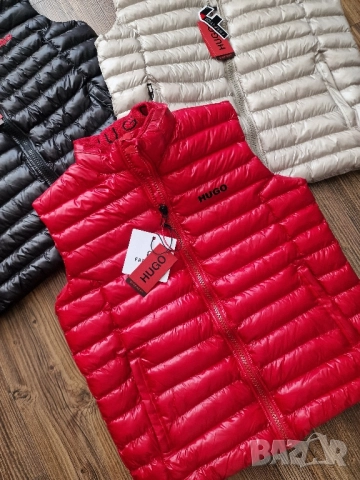 Страхотна мъжка грейка елек HUGO BOSS размер S M L XL 2XL , снимка 4 - Якета - 51470851