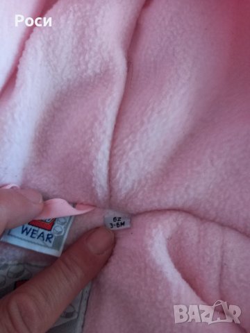 Бебешки зимен гащеризон,  ескимос 3-6 месеца момиче, снимка 3 - Бебешки ескимоси - 38081274