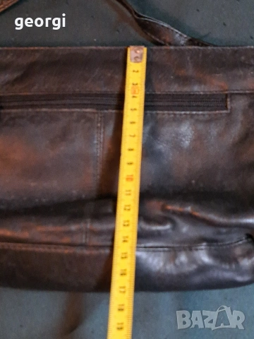 чанта от естествена кожа за през рамо Bear Design 34/3, снимка 11 - Чанти - 53932864